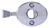 Bucket Seat Headrest Lock and Mounting Plate for Late 1969 & 1970-1972 GM A-Body Models [Chrome] - image 2