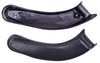 Bench Seat Hinge Covers for Select 1966-1972 GM Models [Black, Pair] - image 2