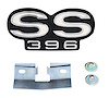 SS 396 Grille Emblem for 1967 Chevrolet Chevelle, El Camino SS 396
