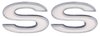 SS Fender Emblems for 1969-1972 Chevrolet Chevelle, El Camino SS [Set of 2] - image 3