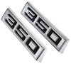 350 Fender Emblems for 1970-1972 Chevrolet El Camino 350 [Set of 2] - image 2
