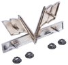 "427 Turbo-Jet" Cross Flag Fender Emblem for 1965-1967 Chevy Bel Air, Biscayne, Camaro, Chevelle, Corvette, El Camino, Impala - image 3