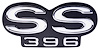 SS 396 Rear Panel Emblem for 1967 Chevrolet Chevelle SS 396 - image 1