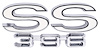 SS 396 Rear Panel Emblem for 1969 Chevrolet Chevelle SS 396 - image 1