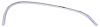 Rear Wheel Well Molding for 1964 Chevrolet Chevelle [Left/Driver Side] - image 1