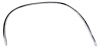 Front Wheel Well Molding for 1966 Chevrolet Chevelle, El Camino [Left/Driver Side] - image 1