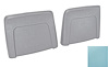 Bucket Seat Backs Fits Select 1966 GM Models [Aqua, Pair] - image 1