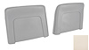Bucket Seat Backs Fits Select 1968 GM Models [Pearl, Pair] - image 1