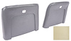 Bucket Seat Backs Fits Select 1969-1972 GM Models [Parchment, Pair] - image 1
