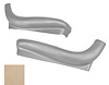 Bucket Seat Side Aprons Fits Select 1969-1972 GM Models [Sandalwood, Pair]