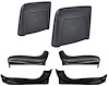 Seat Backs & Sides Kit Fits Select 1966 GM Models [Black] - image 1