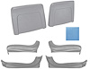 Seat Backs & Sides Kit Fits Select 1966 GM Models [Light Blue] - image 1