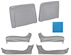 Seat Backs & Sides Kit Fits Select 1966 GM Models [Bright Blue] - image 1