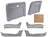 Seat Backs & Sides Kit Fits Select 1969-1972 GM Models [Light Saddle] - image 1