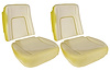 Bucket Seat Foam Set Fits 1968 Chevrolet Camaro w/Deluxe Bucket Seat [Pair] - image 1