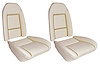 Bucket Seat Foam Set Fits 1971-1981 Chevrolet Camaro & 1978-1981 Pontiac Firebird w/Standard Bucket Seat [With Wire] Pair - image 1