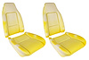 Bucket Seat Foam Set Fits 1977-1981 Chevy Camaro & 1978-1981 Pontiac Firebird w/Deluxe Bucket Seat [With Wire] Pair - image 1