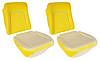 Bucket Seat Foam Set Fits 1969 Pontiac Firebird w/Standard Bucket Seat [Pair] - image 1