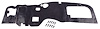 Interior Firewall Insulation Pad Fits Select 1968-1972 Chevrolet, Buick, Oldsmobile, Pontiac Models [Without A/C] - image 1