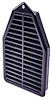 Door Jamb Vent Louver Fits Select 1969 Chevrolet, Buick, Oldsmobile, Pontiac Models - image 1