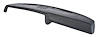 Dash Pad for 1970-1972 Chevrolet Chevelle, El Camino, Monte Carlo/1971-1972 GMC Sprint With Mono Speaker [Black, Vinyl-Wrapped] - image 1