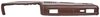 Dash Pad Fits Select 1981-1991 Chevrolet & GMC C/K and R/V Series Truck, Suburban, Blazer, Jimmy [Dark Brown, Urethane] - image 2