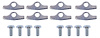 Valve Cover Hold Down Tab Kit Fits Select 1962-1974 Chevrolet [Small Block] - image 1