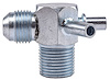 Power Brake Vacuum Fitting [3/8 in. NPT Male to 5/8 in.-18 Inverted Flare Male with (2) 1/4 in. Nipple Fittings] - image 1