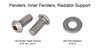 Front End Fastener Kit for 1955 (2nd Series)-1959 GM Truck, Sedan Delivery, Suburban [Button-Head, Stainless Steel] - image 2