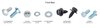 Truck Bed Assembly & Frame Mounting Fastener Kit for 1967-1972 Chevrolet, GMC Pickups Long Bed [Zinc-Plated] - image 4