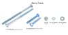 Truck Bed Assembly & Frame Mounting Fastener Kit for 1973-1987 Chevrolet, GMC C/K Series Pickups [Zinc-Plated] - image 2