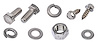 Radiator Support Fastener Kit for 1954-1955 Chevrolet, GMC Truck [Natural Stainless Steel]
