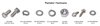 Radiator Support Fastener Kit for 1954-1955 Chevrolet, GMC Truck [Natural Stainless Steel] - image 2