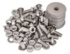 Rear Fender Fastener Kit for 1967-1972 Chevrolet, GMC Truck, Suburban [Button-Head Bolts, Natural Stainless Steel] - image 3
