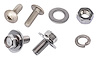 Rear Fender Fastener Kit for 1973-1987 Chevrolet, GMC C/K Series Pickups [Truss Head Bolts, Natural Stainless Steel] - image 1