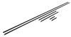 Body Side Molding Set for Select 1970-1987 GM Models [Black, 6-Piece] - image 2