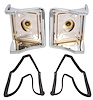 Tail Light Housings for 1967 Chevrolet Chevelle Station Wagon, El Camino - image 1