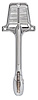Inside Mirror Support Bracket for Select 1960-1974 Chevrolet, GMC C/K Series Truck, Suburban