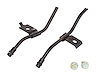 Windshield Washer Nozzles for 1970-1972 Chevrolet Chevelle, El Camino with SS/Cowl Hood - image 1