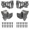Door Hinge Kit for 1966-1967 GM A-Body, 1967 F-Body Models [Left/Driver AND Right/Passenger Side] - image 1