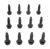 Door Hinge Bolt Set for Select 1966-1967 GM A-Body, 1967 F-Body Models, Upper/Lower [Set of 12] - image 3