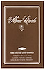 Owner's Manual for 1985 Chevrolet Monte Carlo [Original Reprint] - image 1