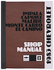 Chassis Service Manual for 1983 Chevrolet Caprice, El Camino, Impala, Malibu, Monte Carlo - image 1