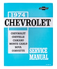 Chassis Service Manual for 1974 Chevrolet, Camaro, Chevelle, Corvette, Monte Carlo, Nova - image 1