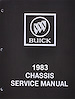 Chassis Service Manual for 1983 Buick Century, Electra, Estate Wagon, Lesabre, Regal, Riviera, Skyhawk, Skylark - image 1