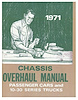 Chassis Overhaul Manual for 1971 Chevrolet Chevelle, El Camino, Impala, Monte Carlo, Nova, C/K Trucks - image 1