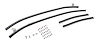 Quarter Glass Run Channel for 1964-1965 Oldsmobile Cutlass, F85, 442 [2-Door Sedan, With Chrome Bead] - image 1