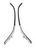 Quarter Glass Run Channel for 1964-1965 Oldsmobile Cutlass, F85, 442 [2-Door Sedan, With Chrome Bead] - image 2