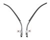 Quarter Glass Run Channel for 1966-1967 Buick, Chevrolet, Oldsmobile, Pontiac Models [2-Door Sedan, With Chrome Bead] - image 2