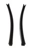 Quarter Glass Run Channel Kit for 1964-1965 Buick, Chevrolet, Pontiac Models [2-Door Sedan, With Chrome Bead] - image 3